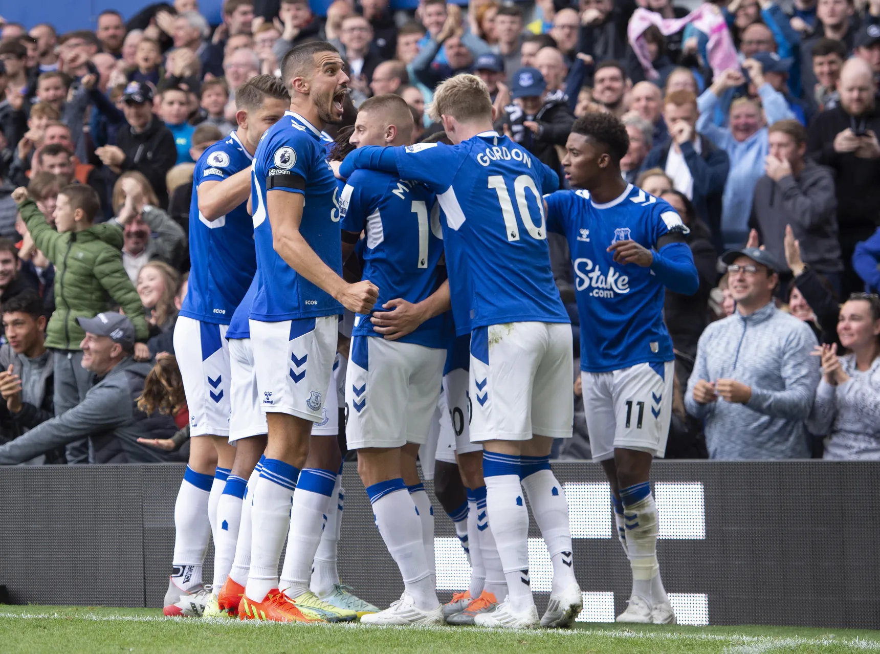 Everton confirmed XI against Tottenham in Premier League